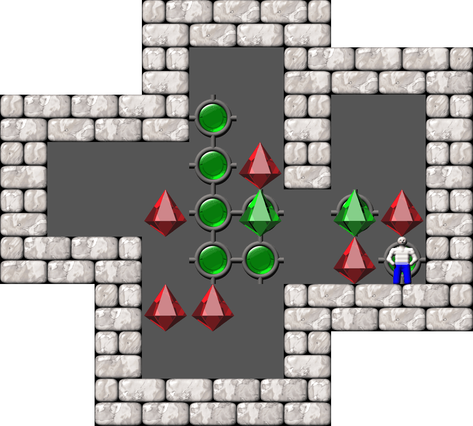 Sokoban Serg Belyaev 5 level 27